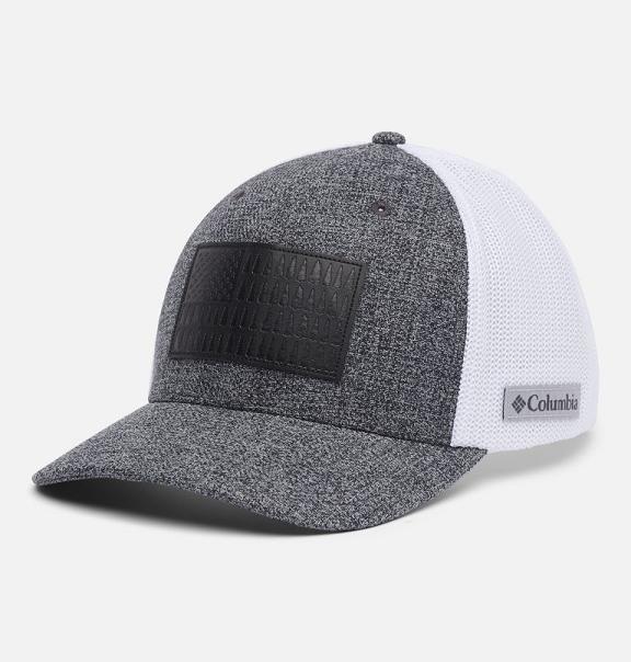 Columbia Rugged Outdoor Hats Grey White For Men's NZ48157 New Zealand